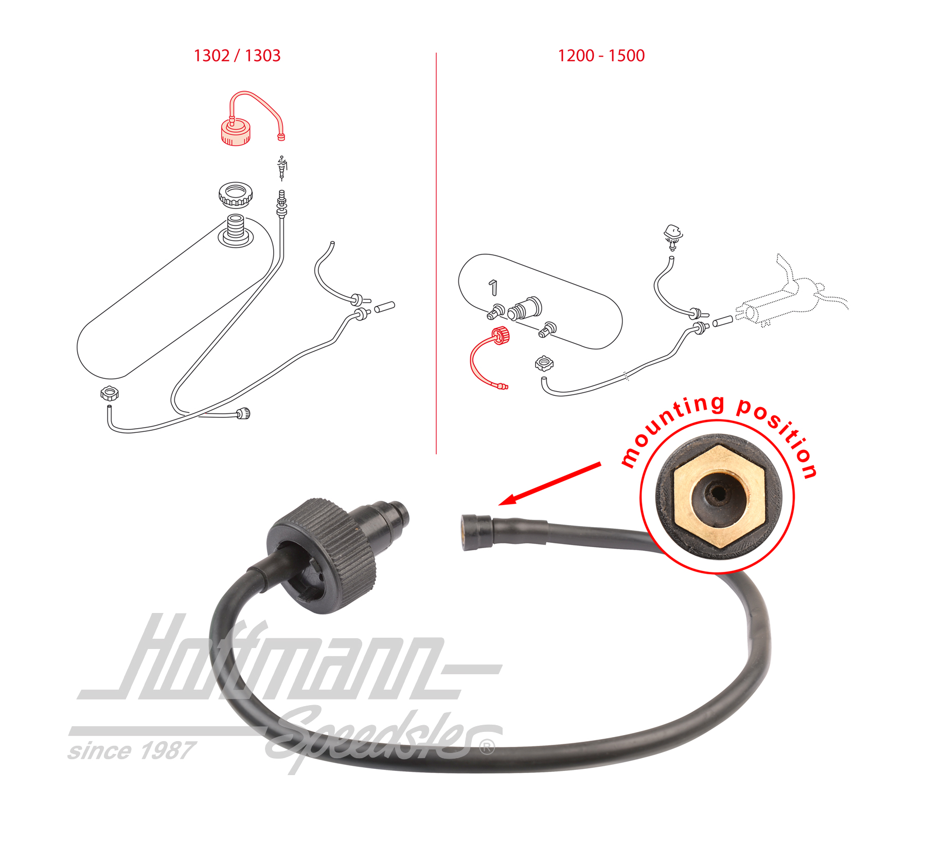 Couvercle, réservoir d'eau de lave-glace, 8,67- | 311 955 979 B | 020-4190