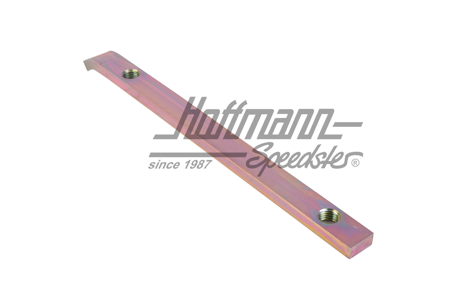 Plaque filetée, support de boîte de vitesses
, avant                                               