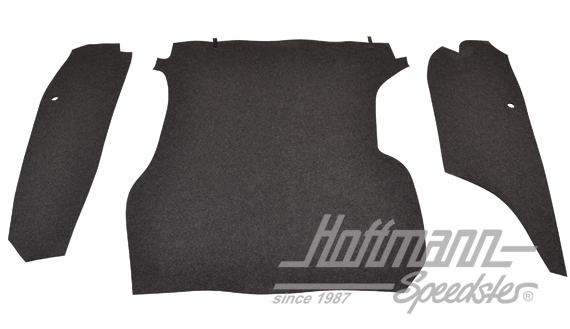 Kit moquette, coffre avant, 911, 65-68                                                              