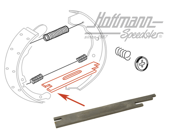 Barre de pression, arrière, Bus T1/T2, 55-71, droite | 211 609 632 B | 089-2675-22