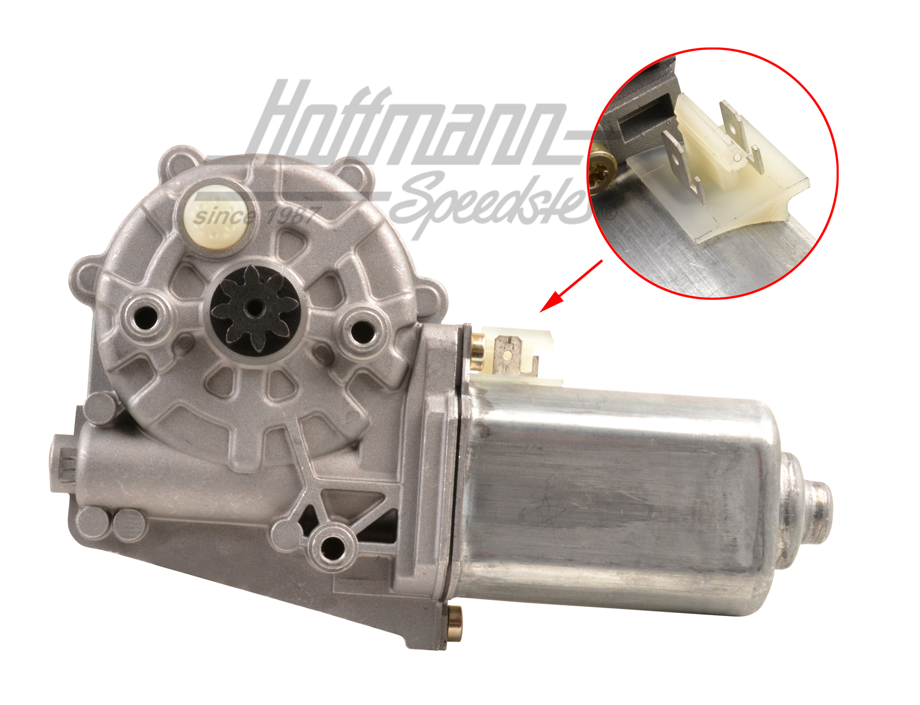 Moteur, lève-vitre, 73-86, droite | 911 624 014 01 | 580-1230-02