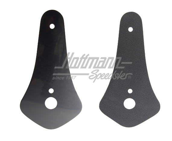 Coquille de poignée de capot avant, noir, 8.67- | 50010 | 020-2045