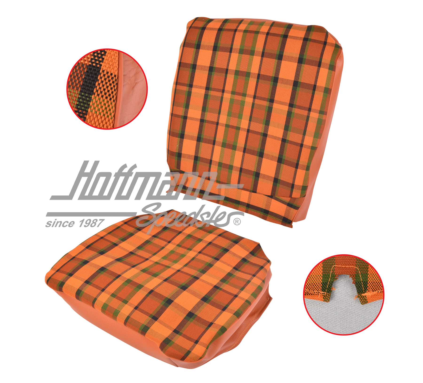 Housse de siège, Westfalia, rouge/orange, 68-74 |  | 098-1305-63