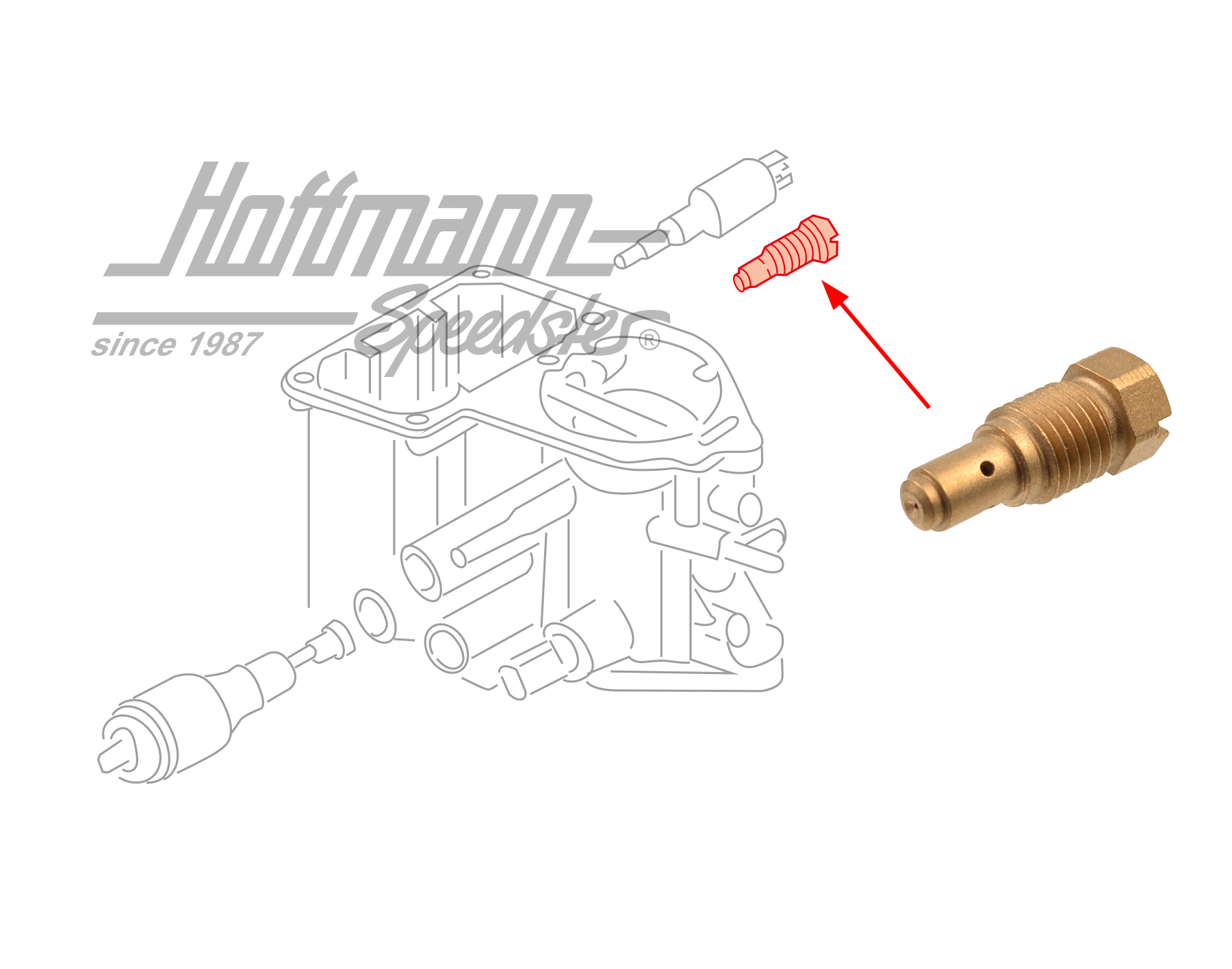 Buse de carburant additionelle, G45 | 113 129 415 G | 020-1349-16