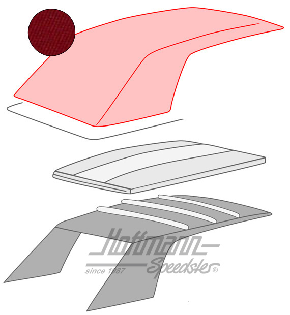 Capote, 1.79-7.93, Sonnenland, rouge |  | 180-4912-60