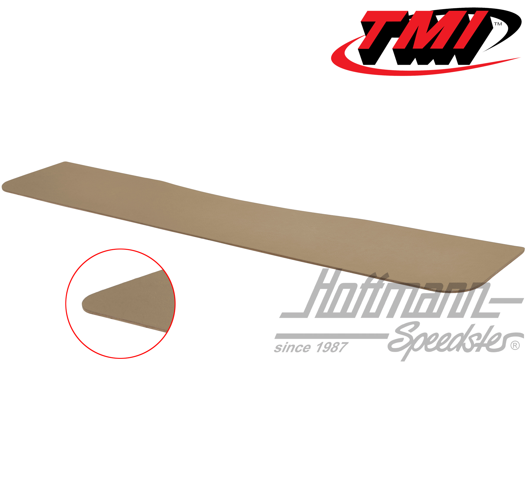 Panneau de dossier de banquette, en haut, .62-, beige | 10-2139-14 | 098-0714-05