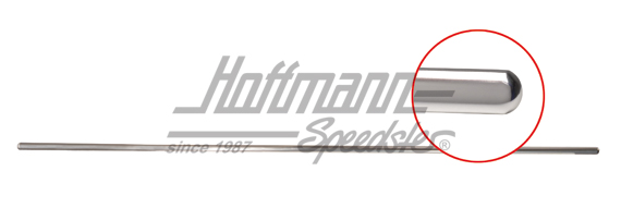 Moulure, 18mm, gauche/droite, anodisée brillante | 113 853 555 C geglänzt | 020-2100-24