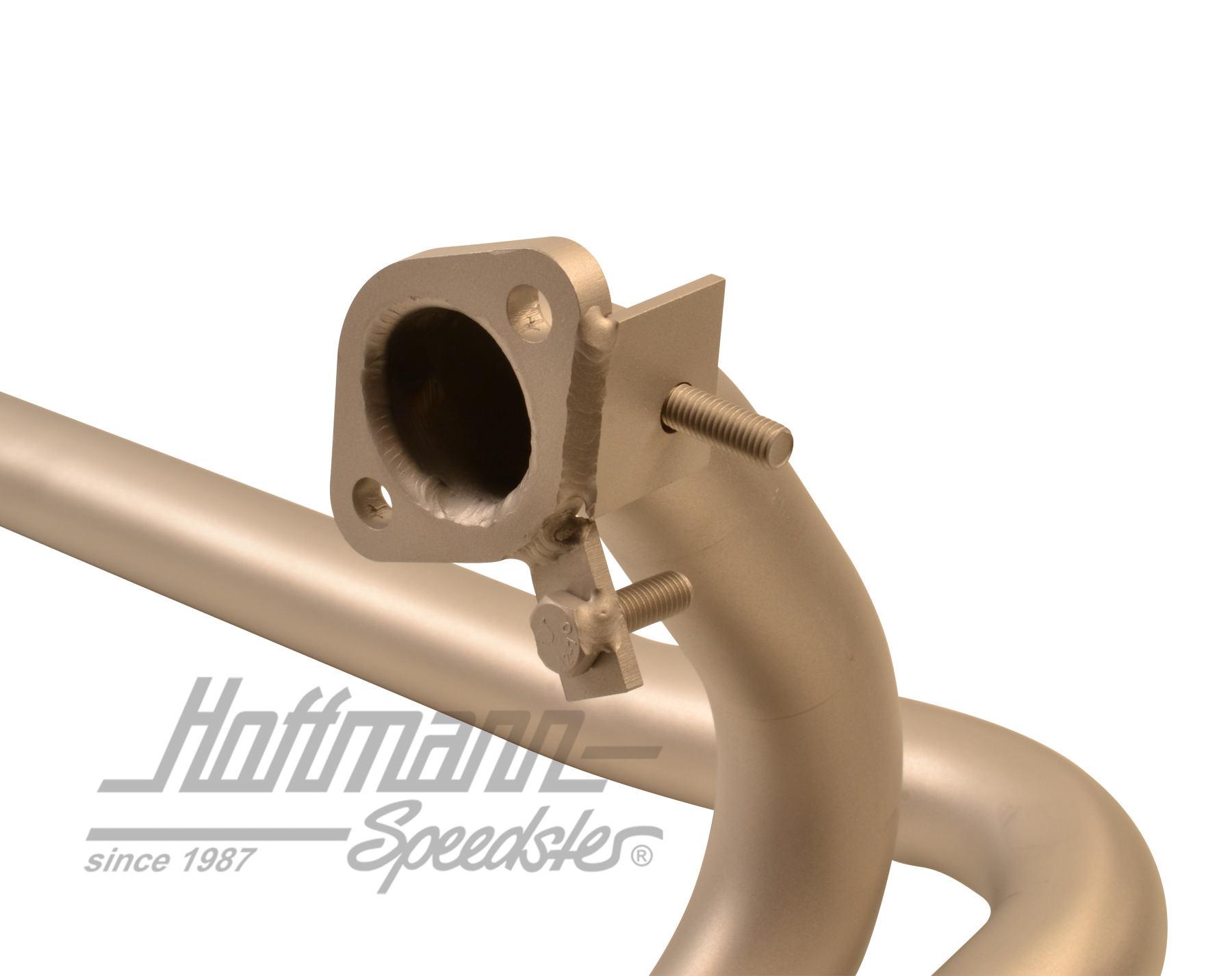 Conduite d'échappement, culasse, arrière, 83-85, inox                                               