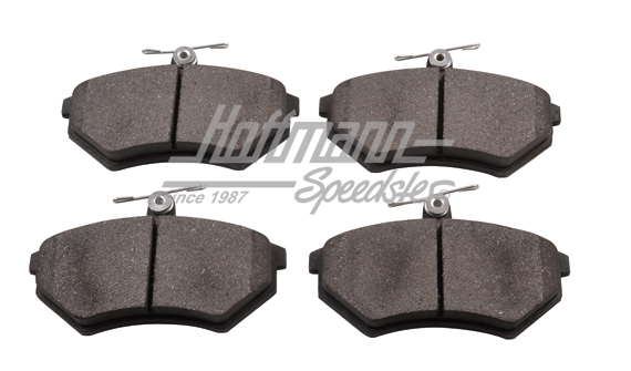 Plaquettes de frein, avant, Golf 2 16V, 10.88- | 357 698 151 A | 206-4025