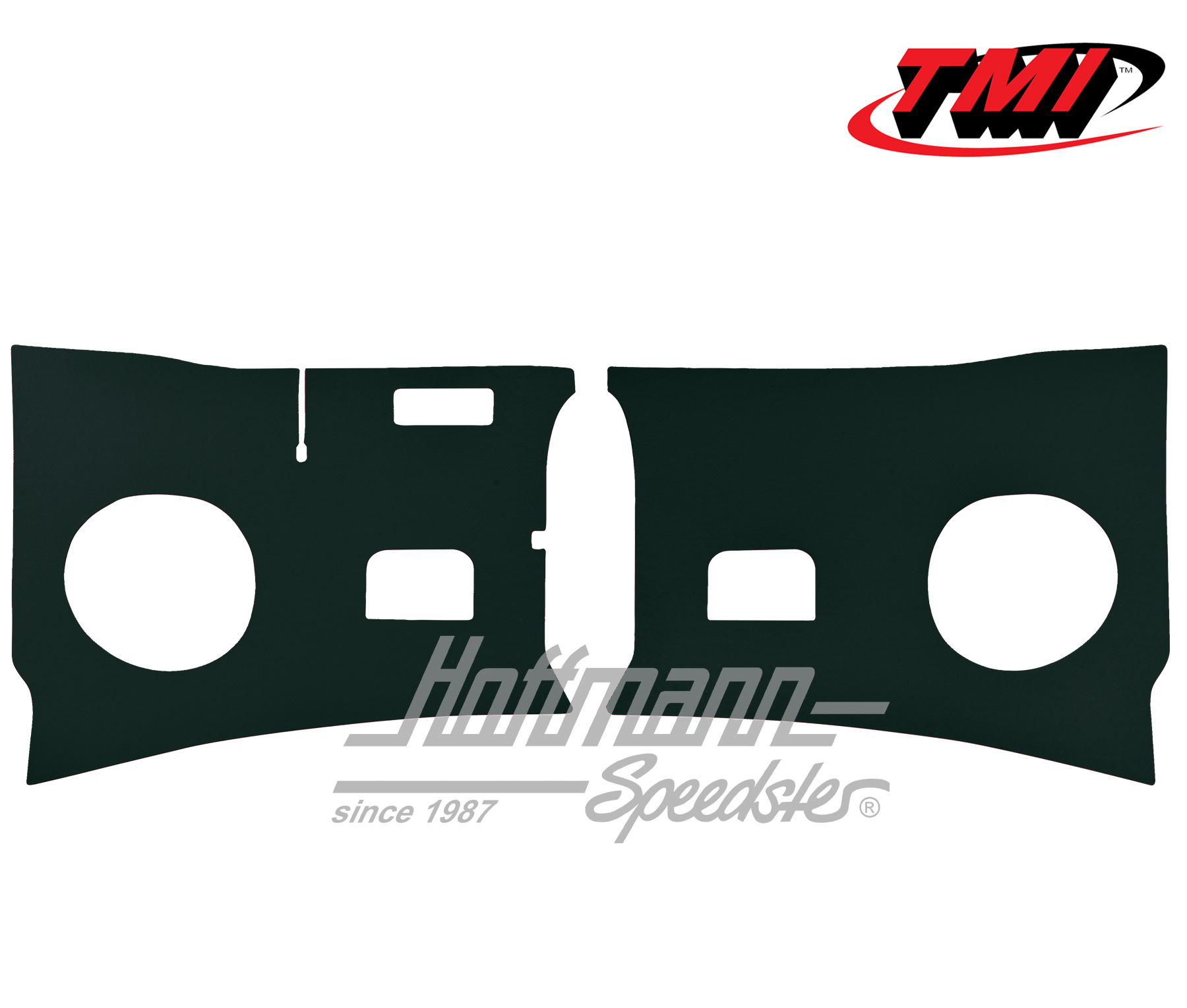 Garnitures de panneau avant, 62-67, noires | 10-2111-11 | 098-0564-01