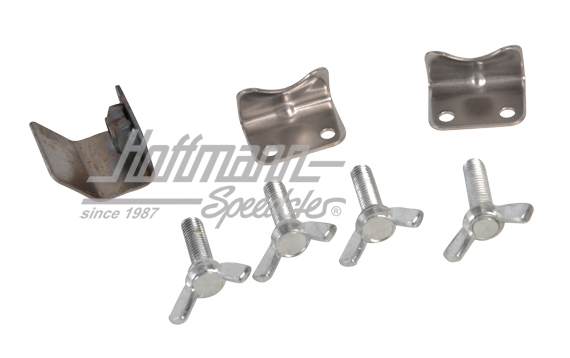 Jeu de vitres Safari, avant, inox                                                                   