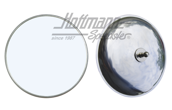 Rétroviseur charnière de porte, rond, -.67, G/D | 211 857 513 | 089-5022