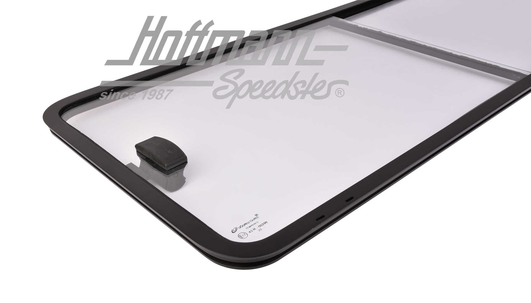 Vitre coulissante, panneau latéral, milieu, transp., gauche                                         