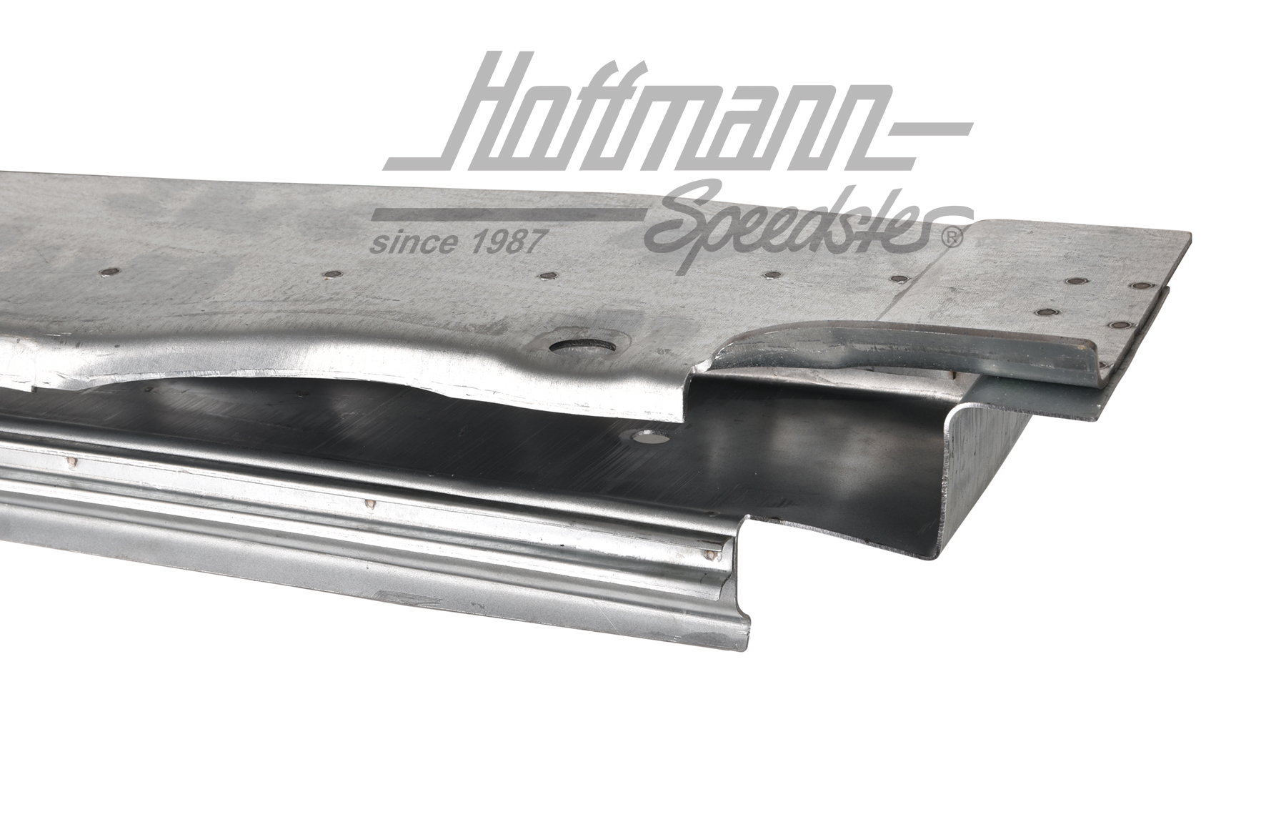 Élément glissière, complet, droite                                                                  