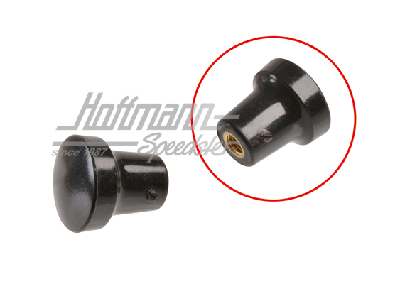 Bouton, commande d'ouverture pop-out, vitre latéral, noir                                           