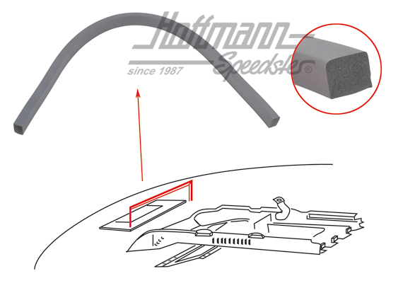 Joint, dans conduit à air, 55-67, universel | 211-773A | 089-1412-20