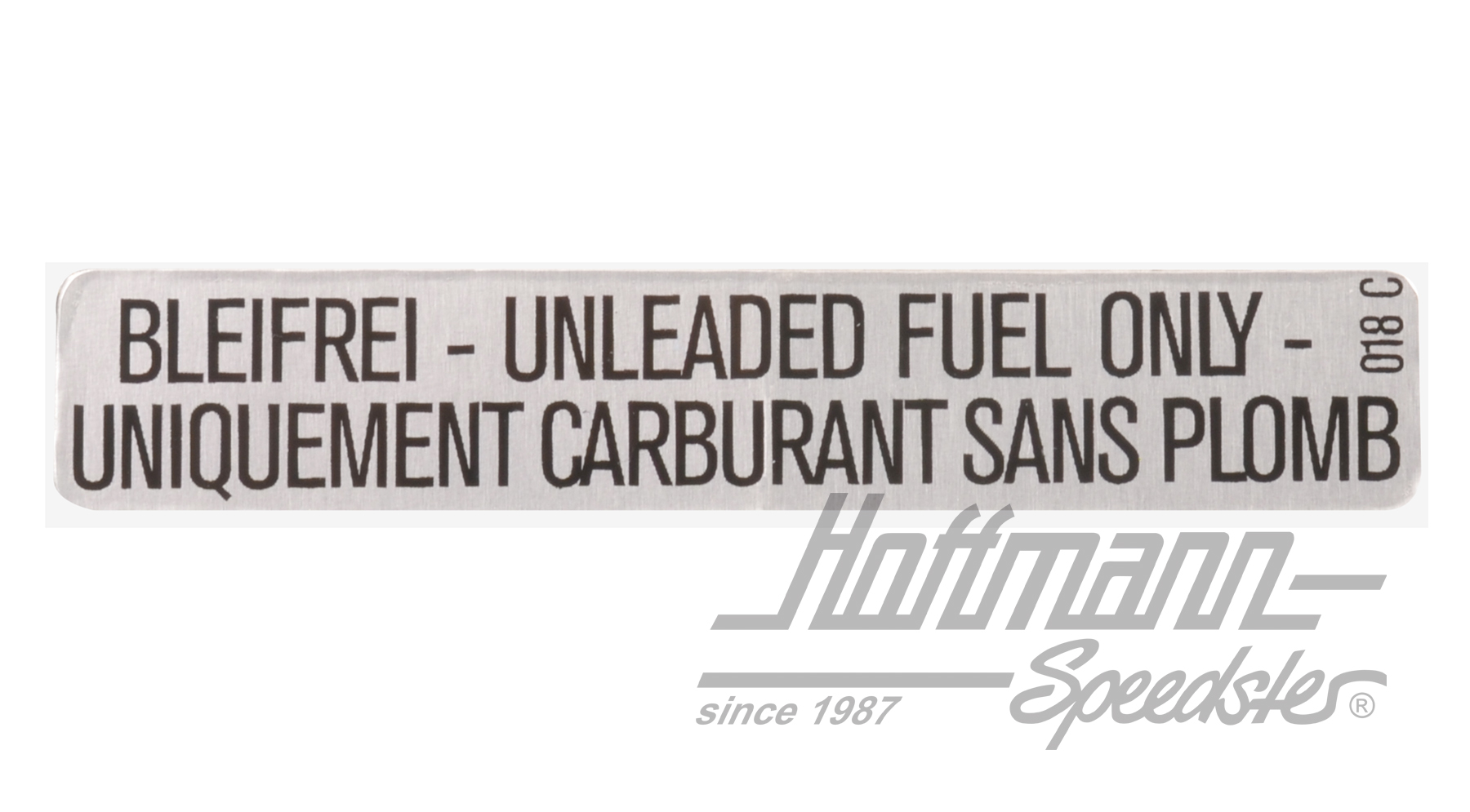 Autocollant "Bleifrei" ("sans plomb") | 000 010 018 C | 021-0199-83