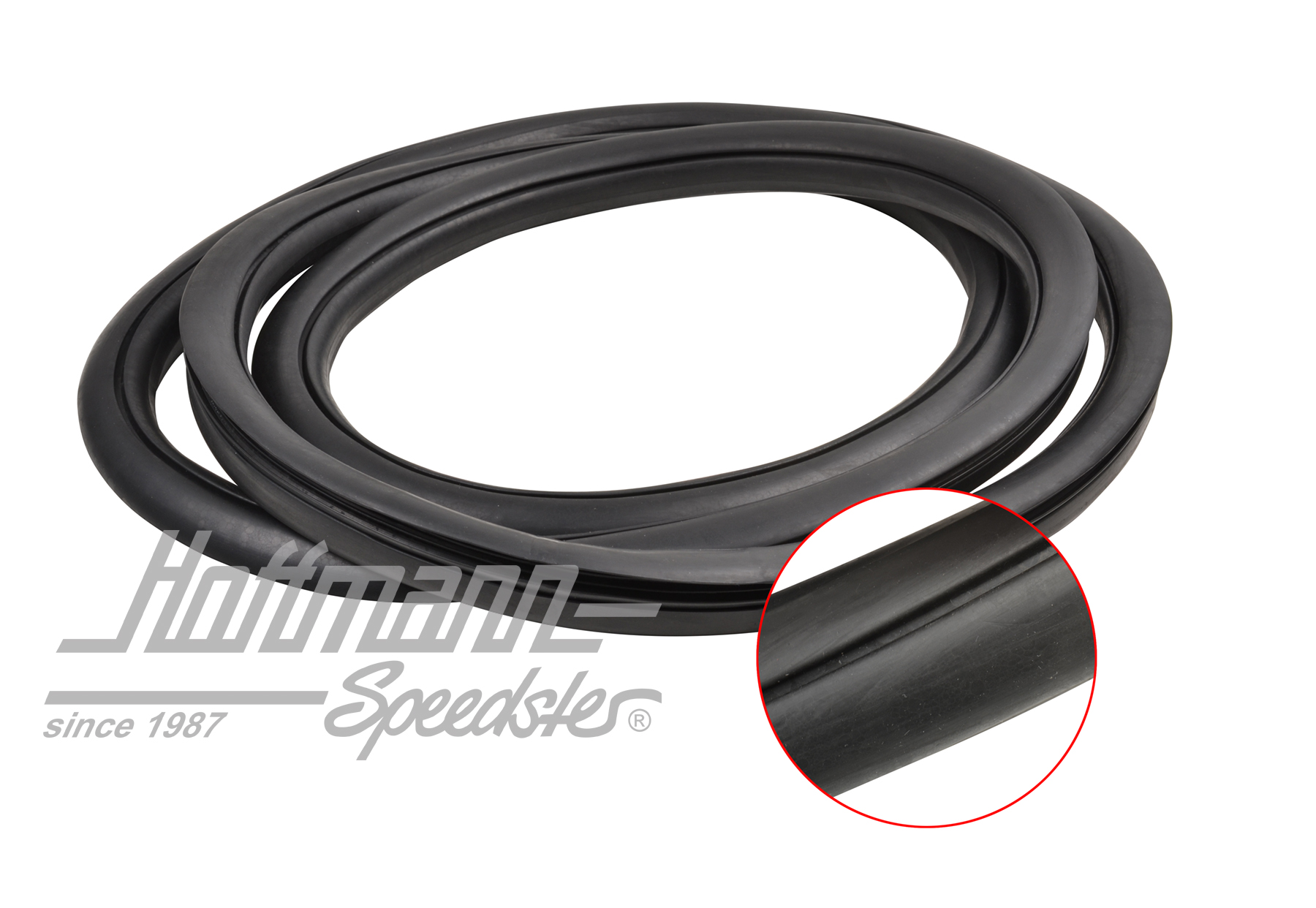 Joint de lunette arrière, Type 3, avec rainure | 311 845 521 A | 069-8026