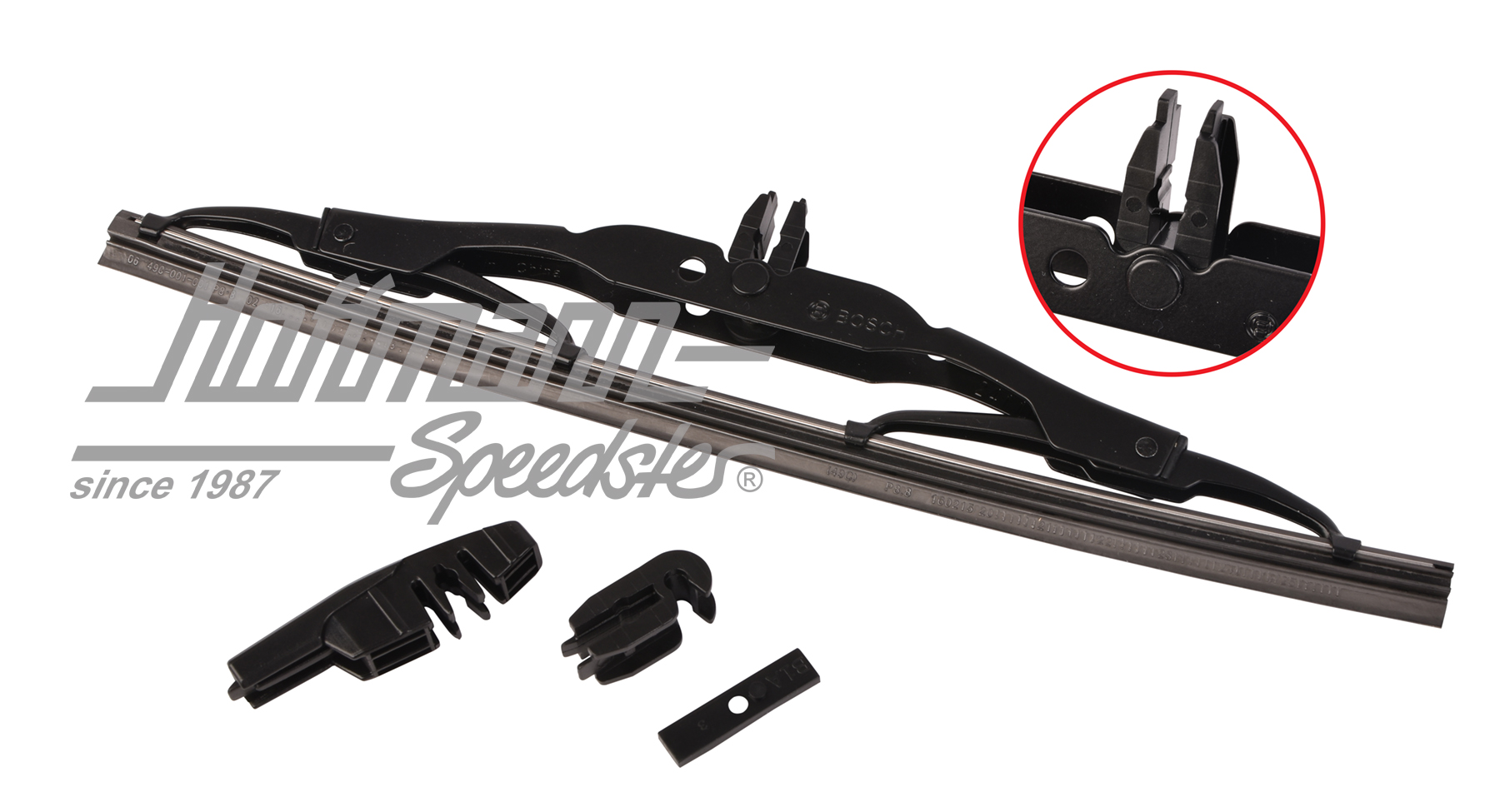 Balai d'essuie-glace, noir, 255mm, enfichable |  | 045-9269-07