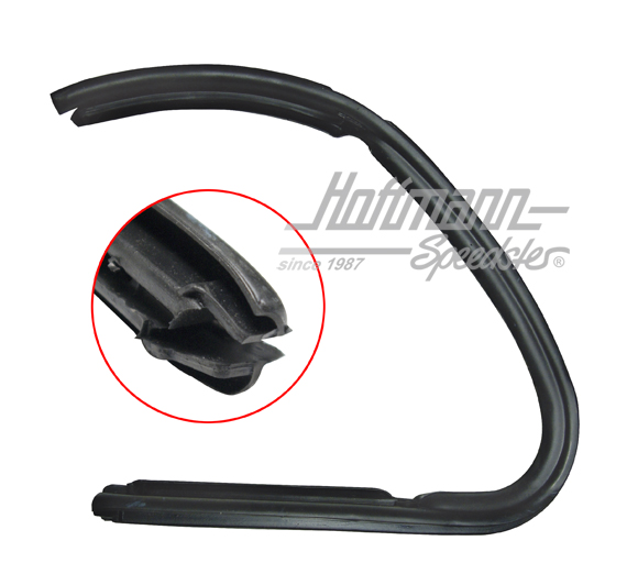 Joint de déflecteur, droite, 10.52-7.64 | 111 837 626 | 020-5233-02