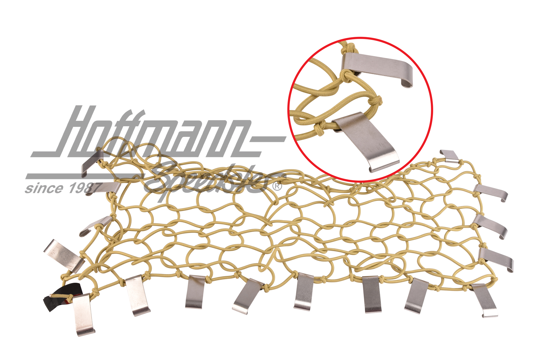 Filet à bagages, à l'intérieur au ciel, Cox, beige |  | 010-3184-52