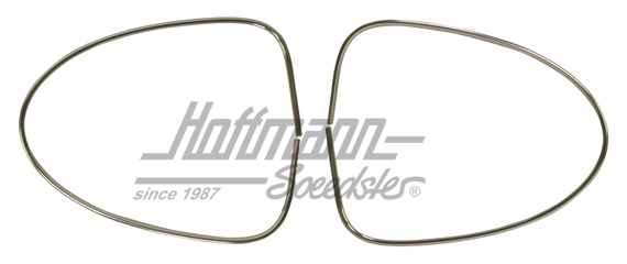 Cadre décoratif, aluminium, lunette arrière, -3.53 | 113 853 355 | 020-5623