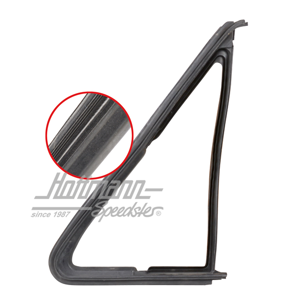 Joint de déflecteur, avec rainure, gauche | 255 837 625 | 350-5820-01