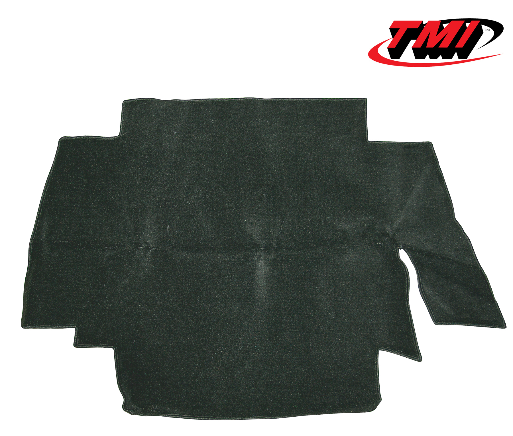 Moquette de coffre, Karmann Ghia, 8.67-, noire | 34-T1558-801 | 066-0056-50