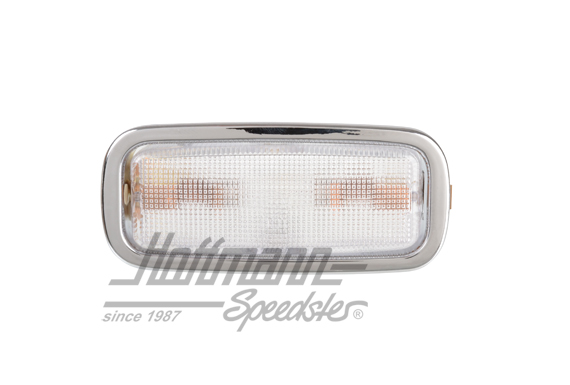 Plafonnier, Porsche 911 Coupé/356 C, en haut, avec bordure chromée                                  