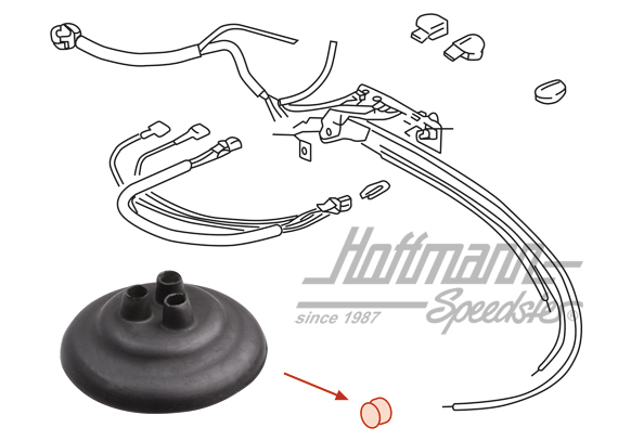 Joint, câble de chauffage, tableau de bord                                                          