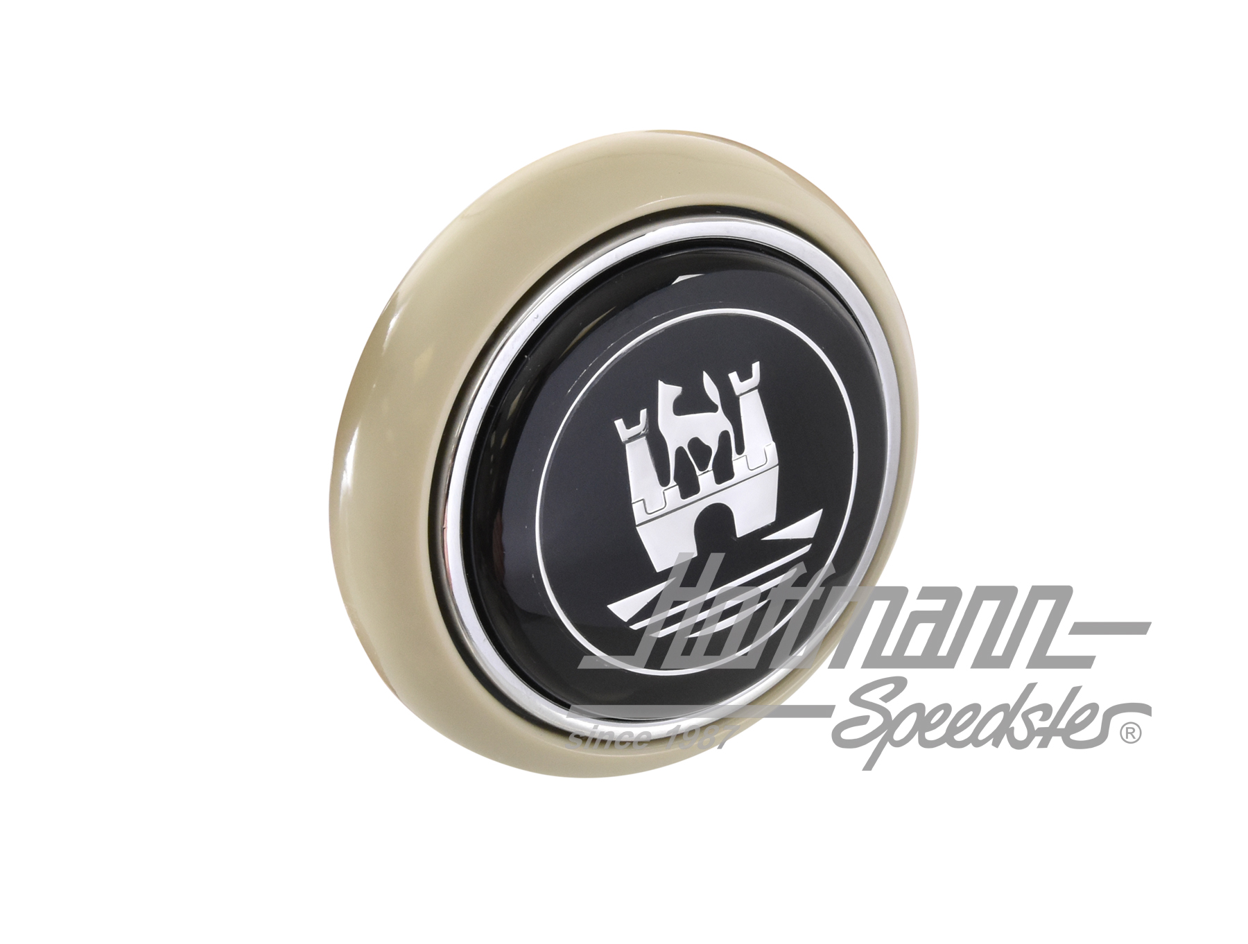 Bouton de claxon, gris/noir/argenté, 55-67 | 211 951 669  GR | 020-1882-23