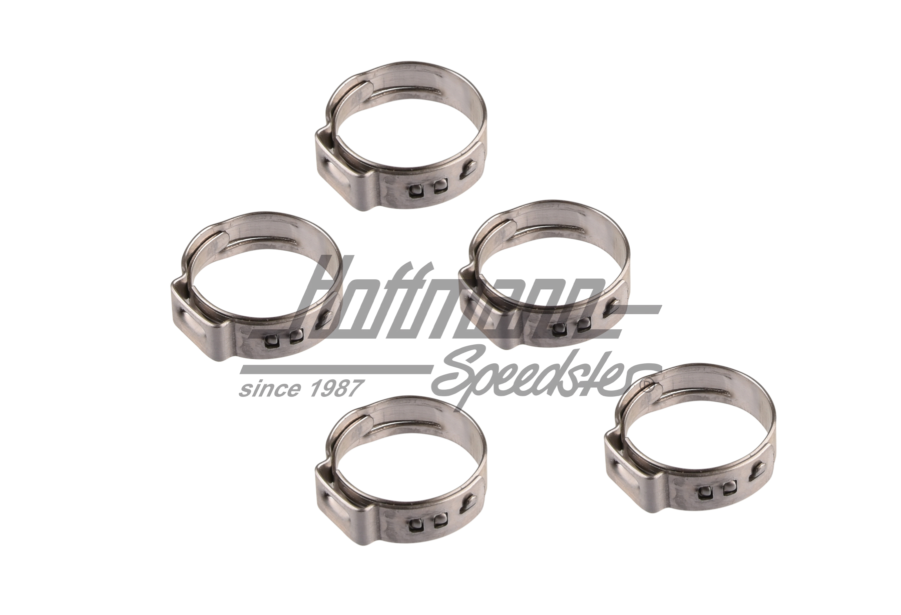 Colliers à une oreille, réglable, 16.6-19.8mm | --- --- --- | 020-0505-33