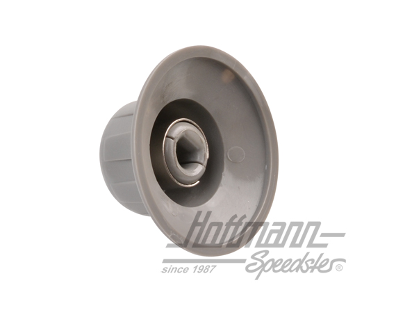 Bouton, robinet de gaz, Westfalia, gris                                                             