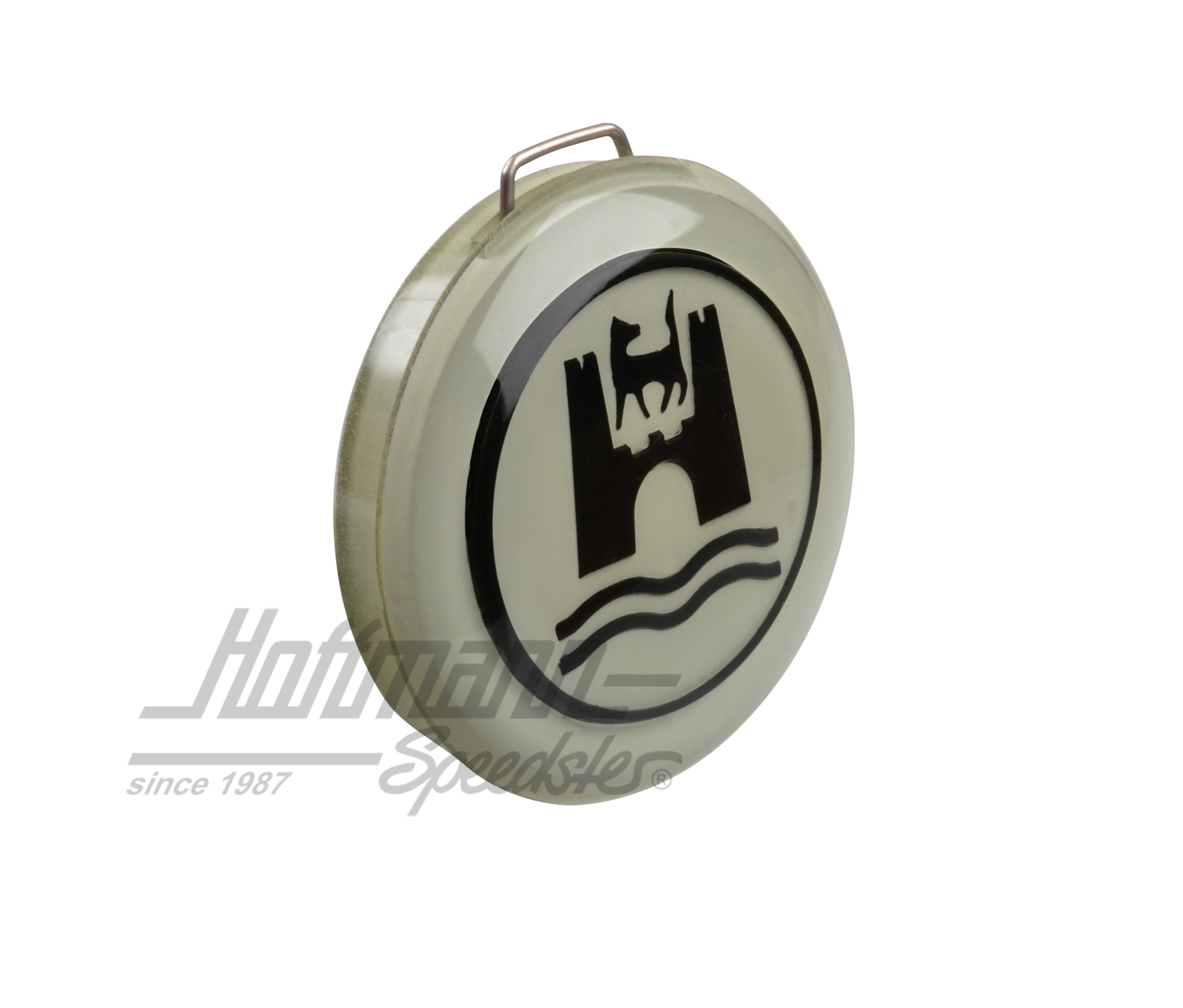 Bouton de klaxon, gris/noir, 8.59- | 113 415 669 BW | 020-1881-08