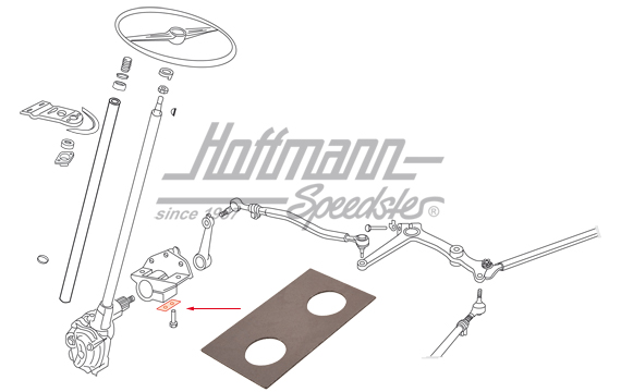 Rondelle d'arrêt, boîtier de direction/support | 211 415 159 | 089-3083-20