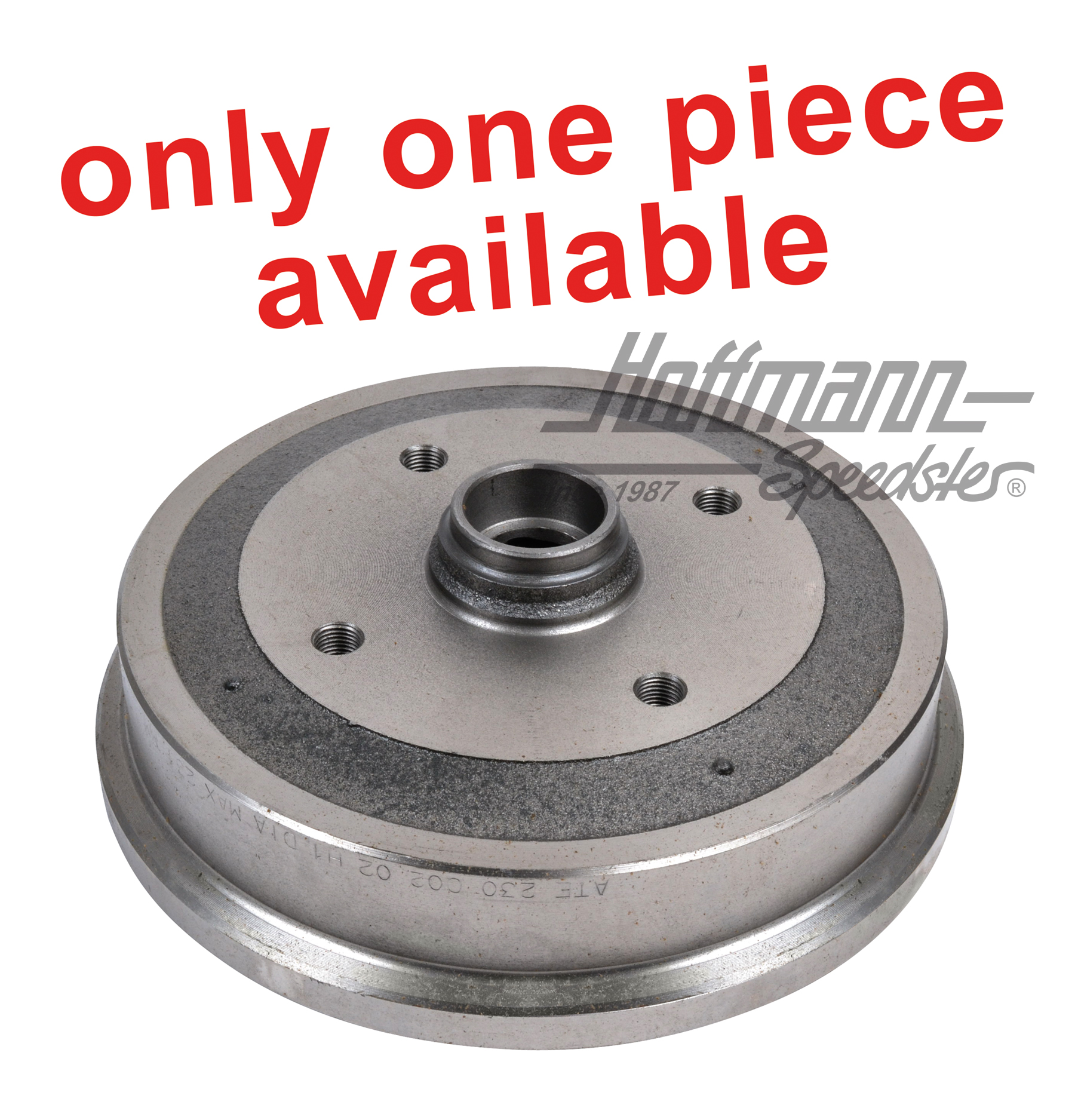 Tambour de frein, avant, 4/130, 8.67-, ATE | 111 405 615 B ATE | 020-4001-50