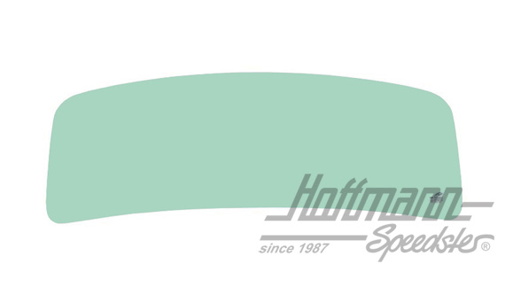 Pare-brise, Cabriolet, 8.64-, vert | 151 845 101 FG | 020-6005