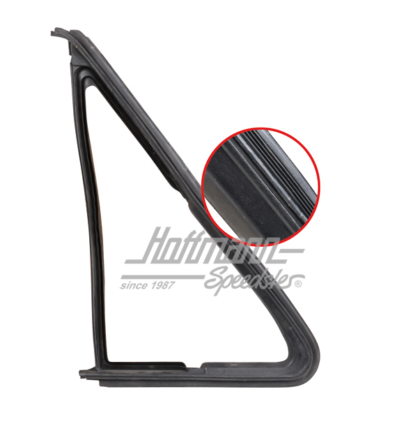 Joint de déflecteur, avec rainure, droite | 255 837 626 | 350-5820-02