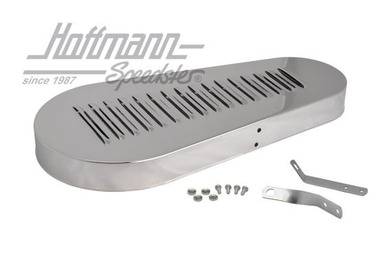 Couvre-courroie, chromé, à louvers | AC 119 592 | 010-1031