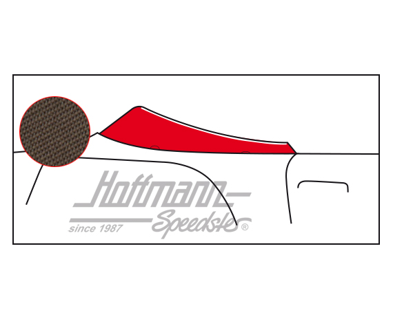 Housse de capote, 4.67-11.68, Sonnenland, marron |  | 060-4052-70