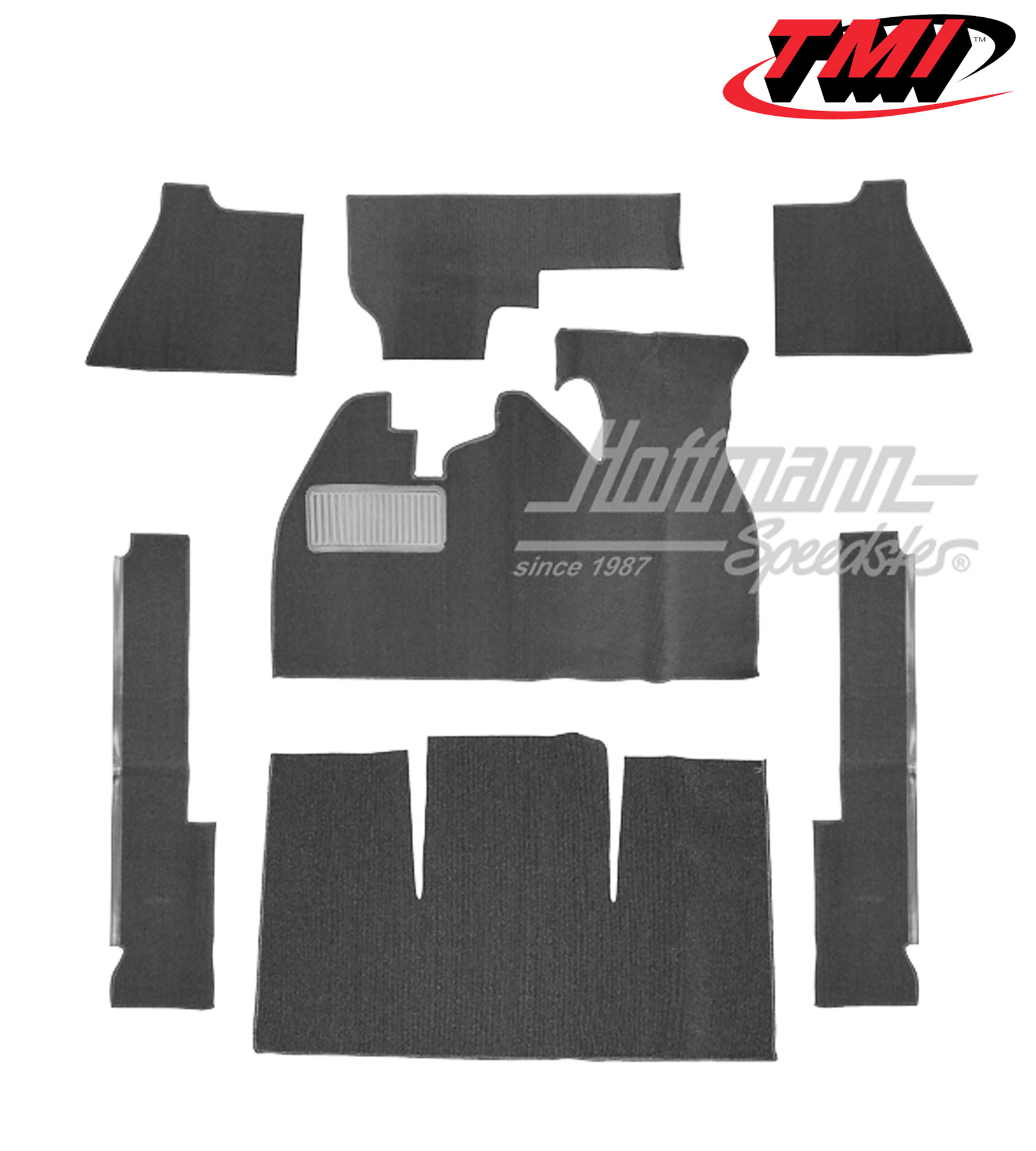 Kit moquettes, Berline, gris, 1302 | 34-F1212-407 | 020-5324