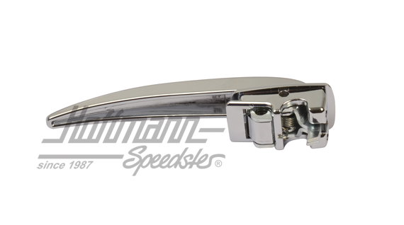 Poignée de porte, avec cylindre de serrure, 61-63, gauche                                           