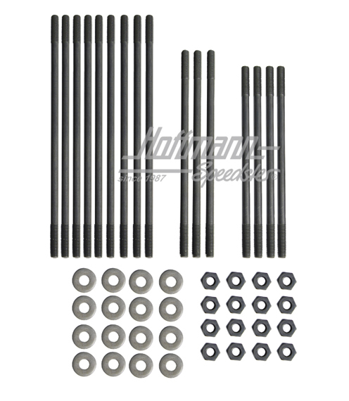 Jeu de goujons filetés, 8 mm, culasse double canal | 043 198 035 | 010-1001