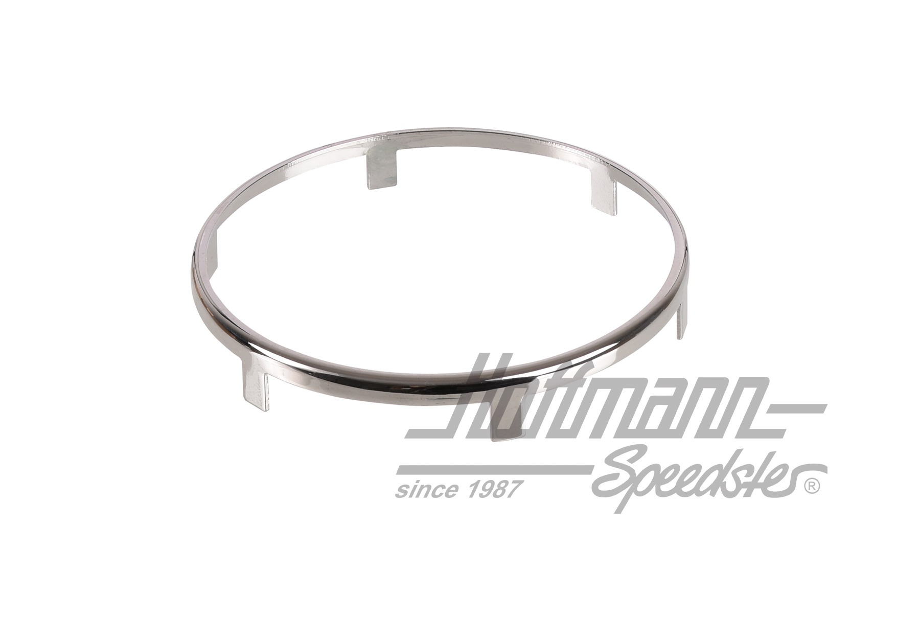 Enjoliveur, bouton de klaxon, 356, chromé                                                           