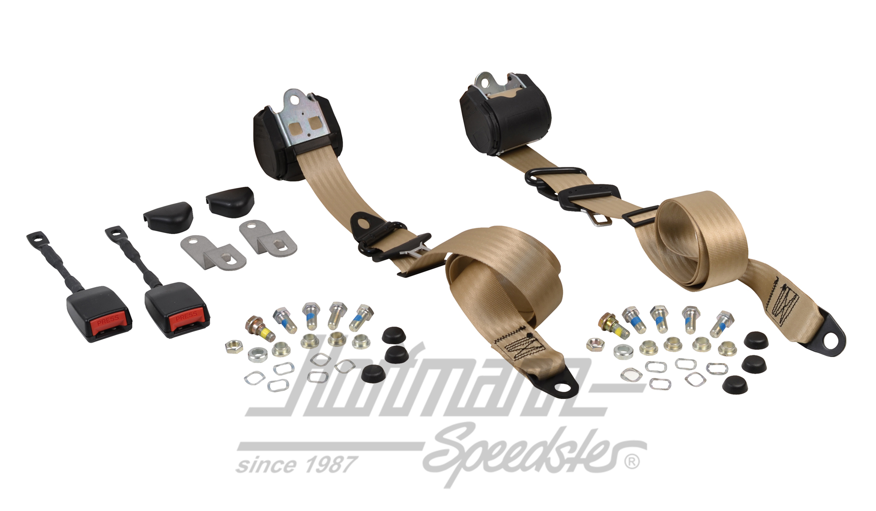 Ceinture automatique, AV, Berline / Cabriolet, beige                                                