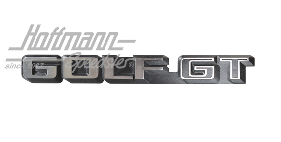 Sigle, GOLF GT, arrière, Golf 2, -7.87 | 191 853 687 H GX2 | 208-6520-10