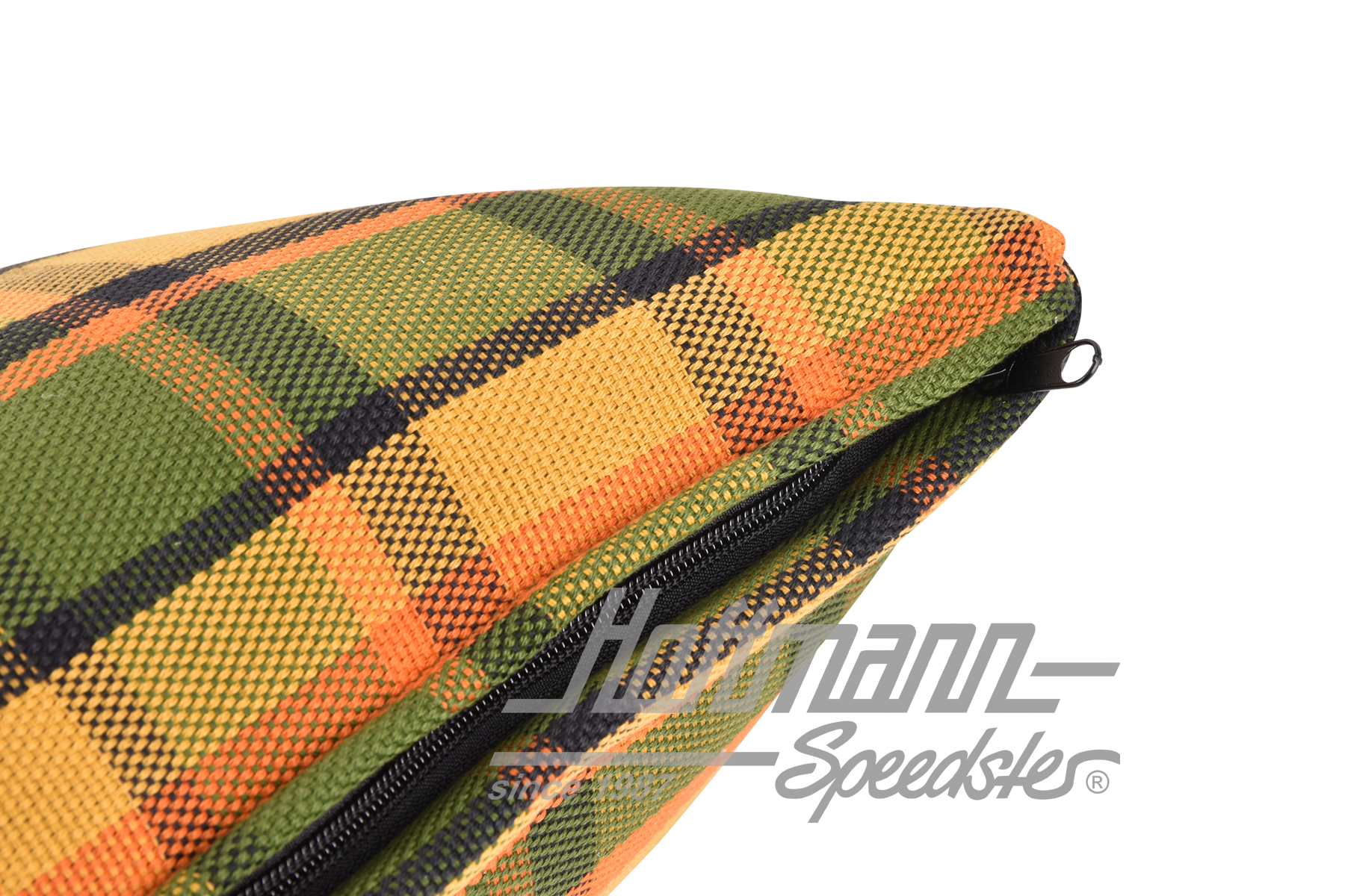 Coussin, Westfalia, jaune/orange, 39x39cm                                                           