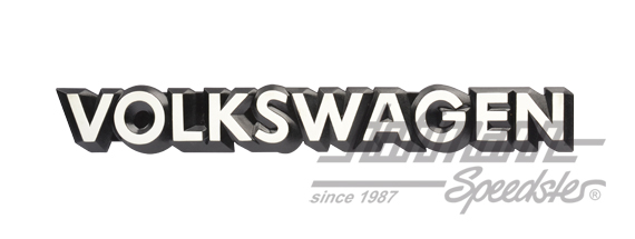 Sigle "Volkswagen", arrière, blanc | 321 853 685 C QK6 | 180-6580-04