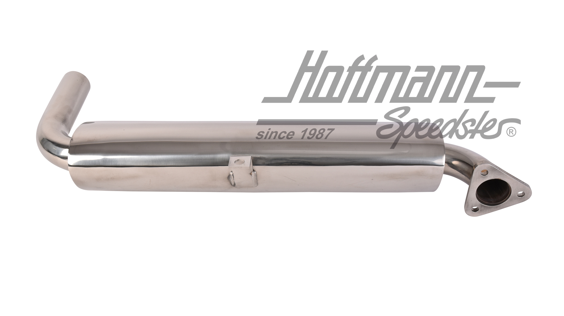 Pot d'échappement, simple, inox, Bus T1/T2                                                          