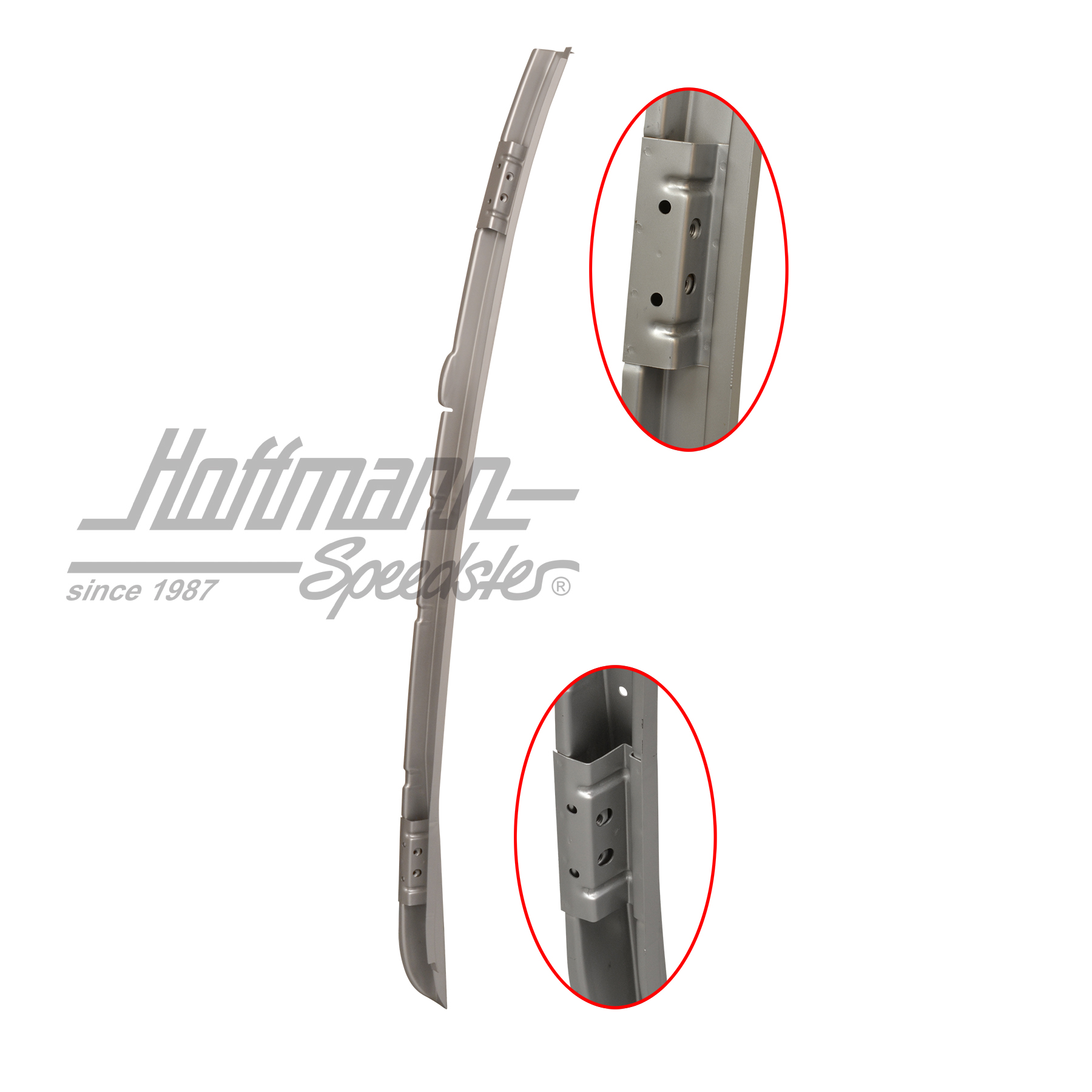 Colonne-C, complète, porte à charnière, 3.55-12.60, droite | 211 809 242 A | 095-0256-12